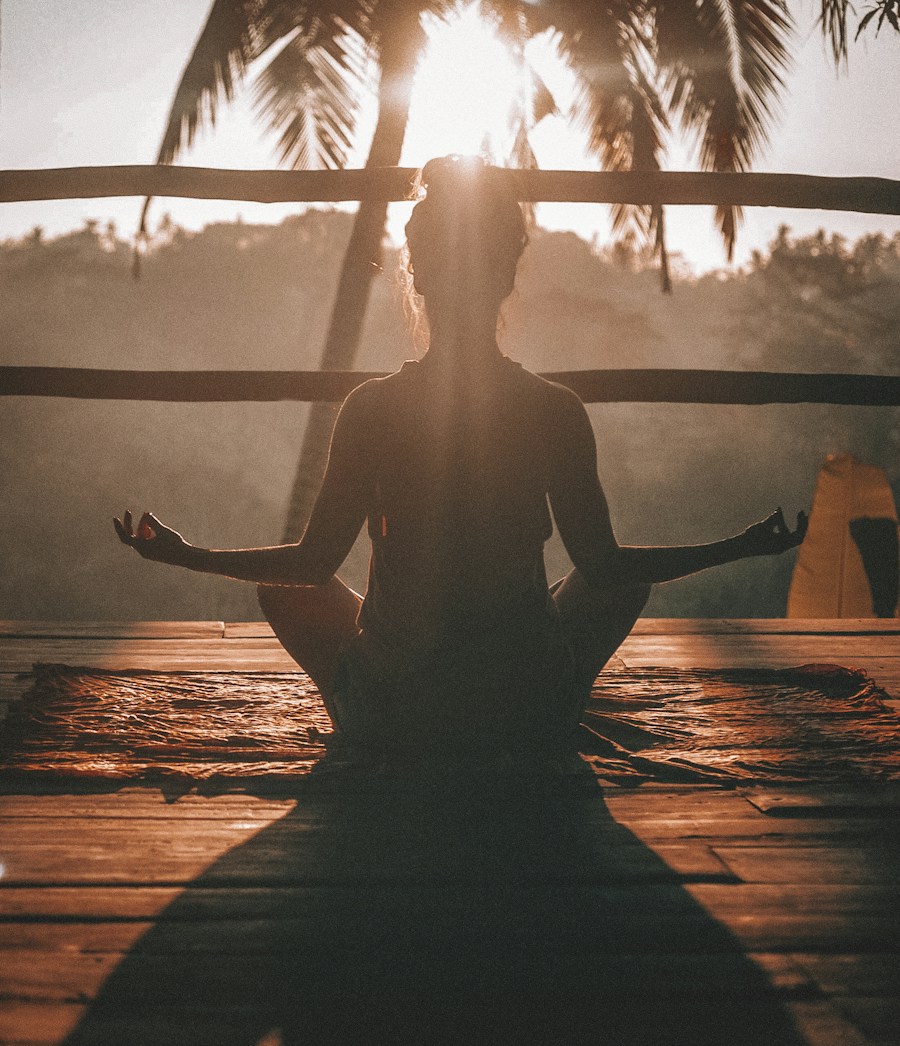 Relaxation guidée — illustration